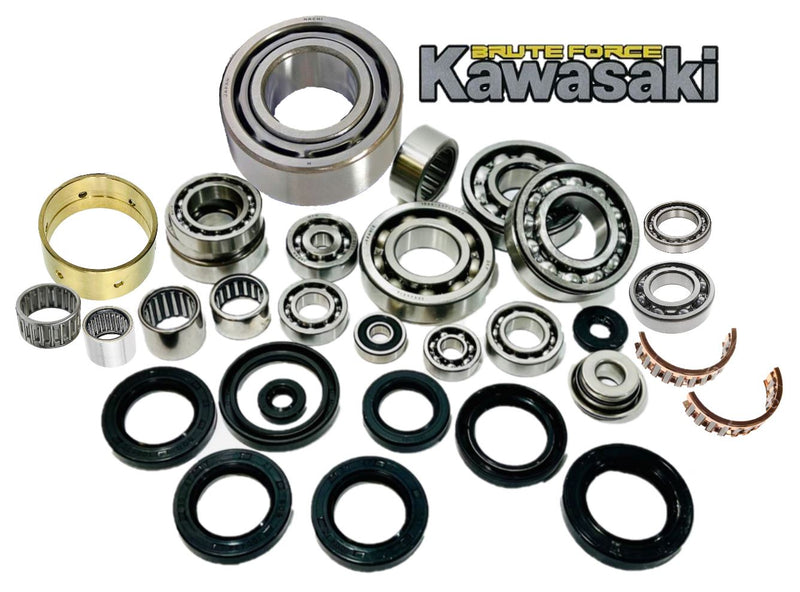 Brute Force 750 Crank Trans Bearings Bottom End Motor Engine Bearing Seal Kit