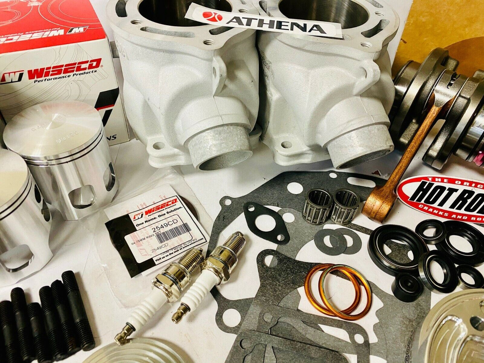 Banshee Athena 421 Cylinders VForce Reeds Complete Big Bore Stroker R