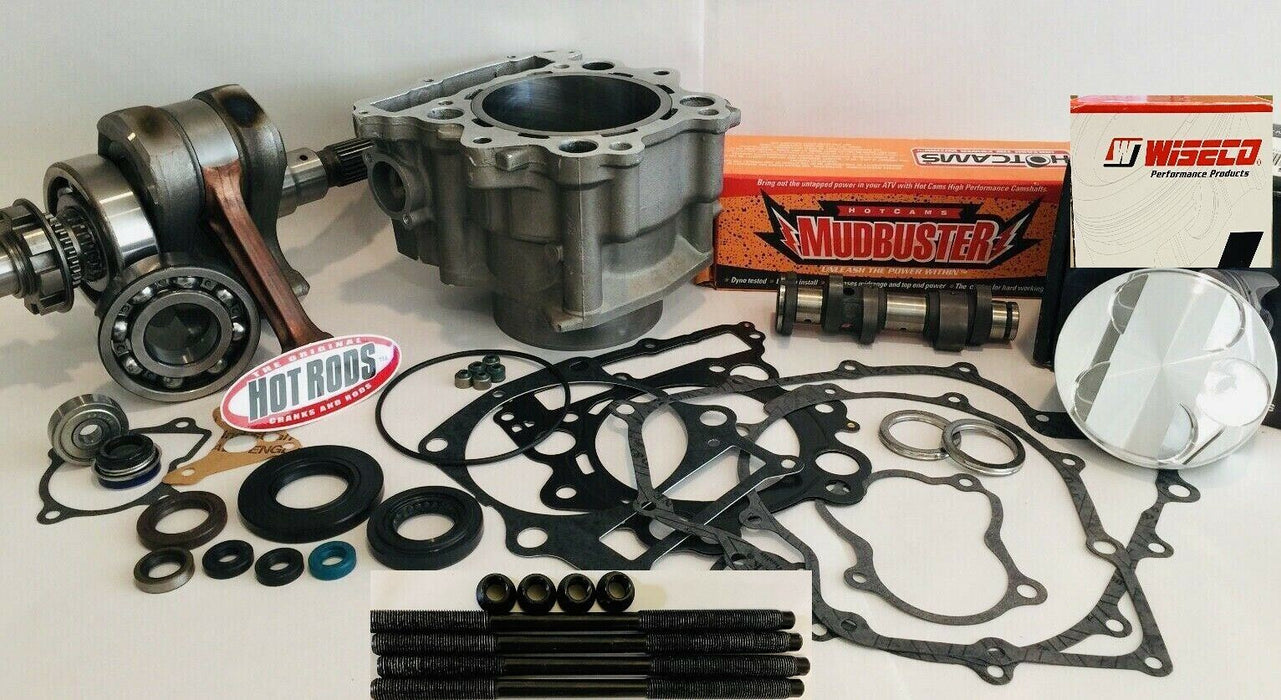 Rhino Grizzly 660 Big Bore Stroker Complete Motor Engine Rebuild Mudbuster Cam