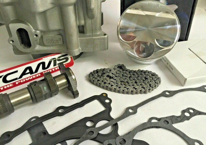 Rhino Grizzly 660 Big Bore Stroker Complete Motor Engine Rebuild Mudbuster Cam