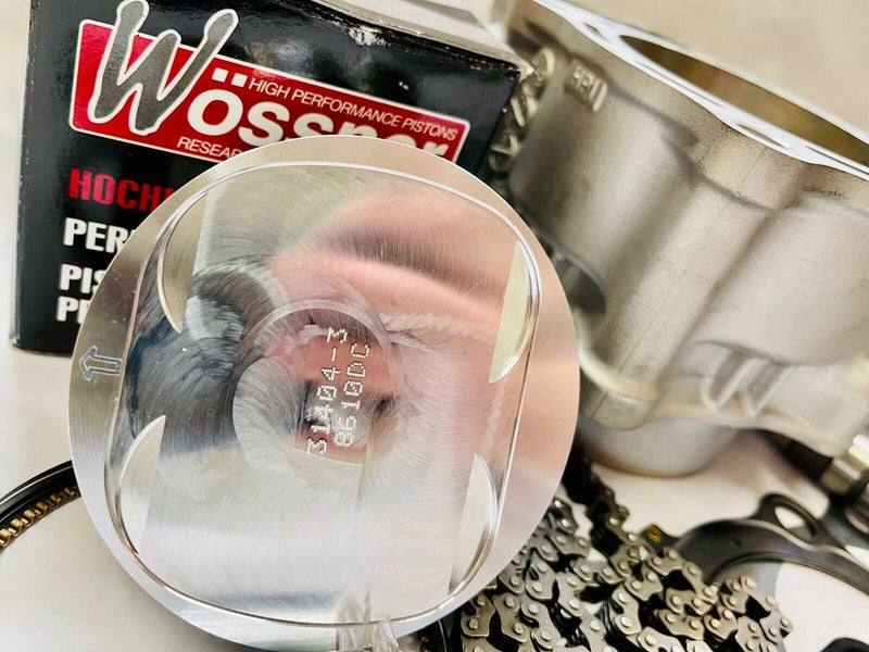 05-10 KTM 250 SXF SX-F Big Bore 80mm JE Piston Complete Motor Engine Rebuild Kit