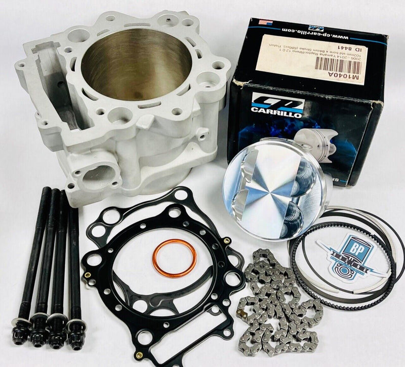 Raptor 660 Big Bore Stroker Piston 4 mil Crank 102m Big Bore Top End Rebuild Kit