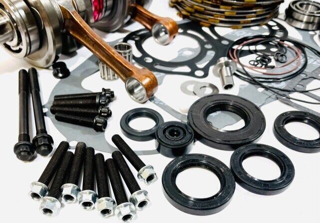 Banshee Stock Crank Bottom End Redo Parts Rebuilt Cases Engine Motor Rebuild Kit