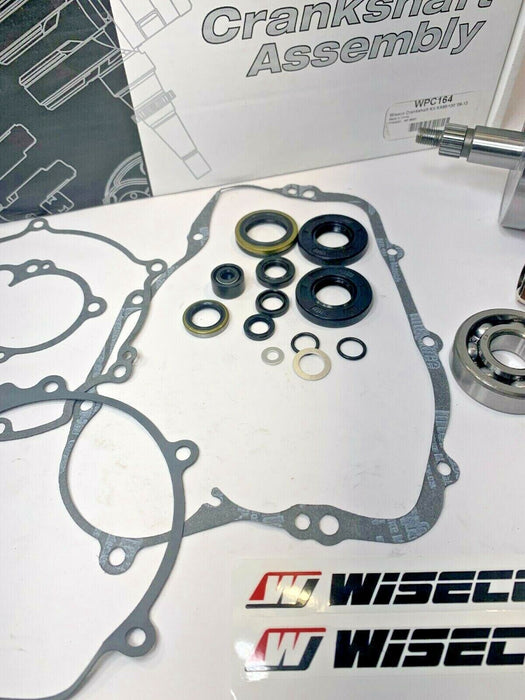 WISECO Top & Bottom End KAWASAKI 2006-2013 KX85 Engine REBUILD Kit Crank Piston