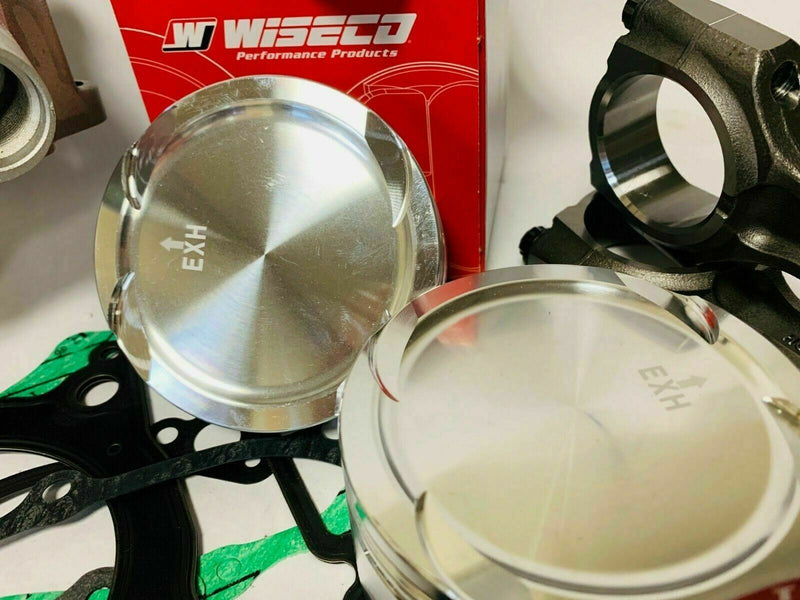 RZR XP 900 Stock Bore Hi Comp Race Gas Pistons Rebuilt Top End Rebuild Parts Kit