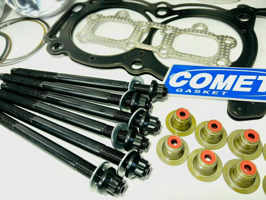 RZR XP 900 Stock Bore Hi Comp Race Gas Pistons Rebuilt Top End Rebuild Parts Kit