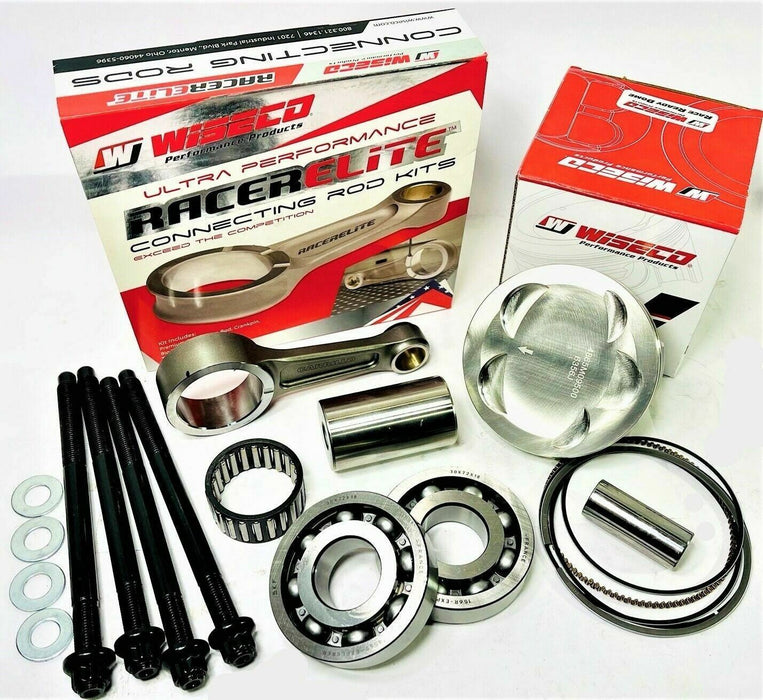 06+ TRX 450R 450ER Wiseco Conn Rod Kit Racer Choice HD Stock Bore Piston Rebuild