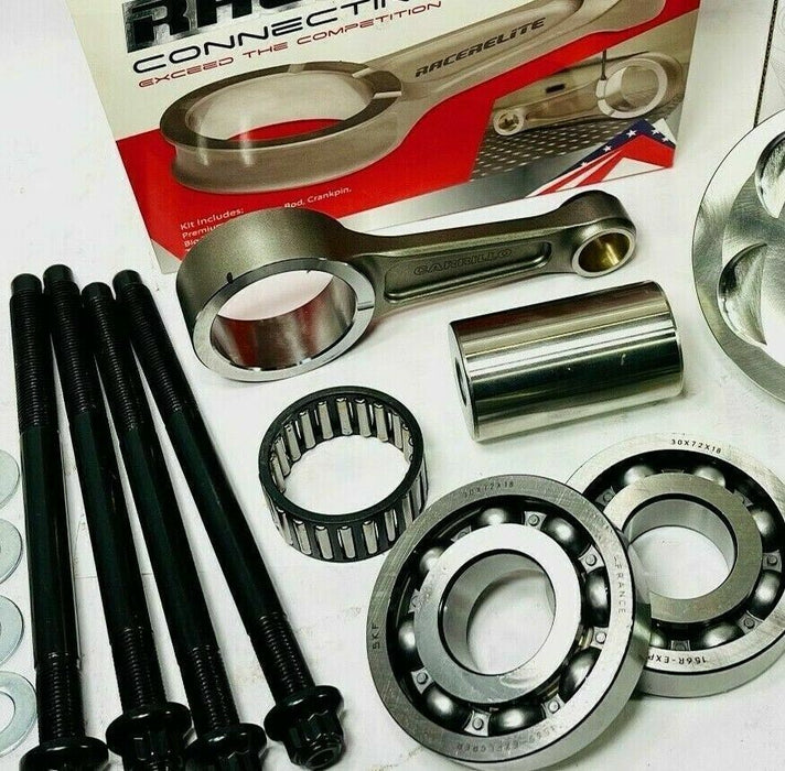 06+ TRX 450R 450ER Wiseco Conn Rod Kit Racer Choice HD Stock Bore Piston Rebuild