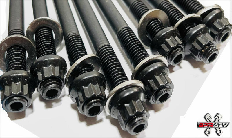 Commander Maverick 800 Head Studs Stud Bolt Upgrade Top End Head Gasket Kit