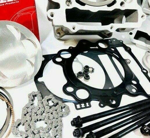 Raptor 660 OEM Yamaha Cylinder Hi Comp Race Gas Piston Top End Rebuild Kit 12.5