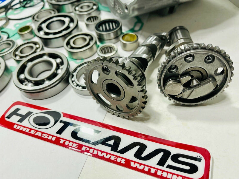 YFZ450R YFZ 450R Crank Cases 98mm Big Bore Stroker 520cc Rebuild Hotcams Valves