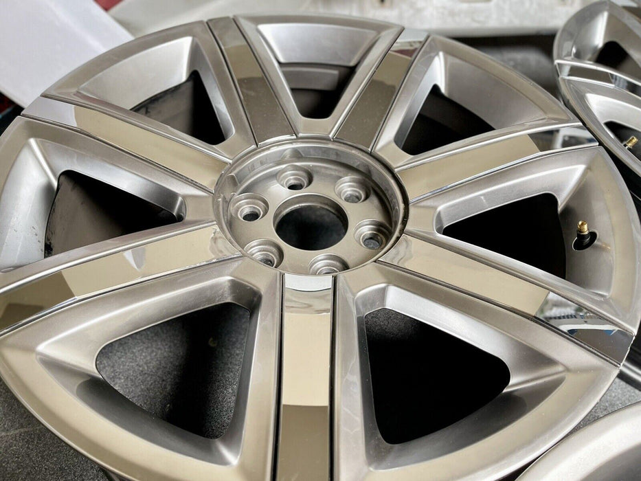 15 16 17 18 19 Cadillac Escalade 20 Inch 20” Wheels Rims OEM Chrome Rim Set