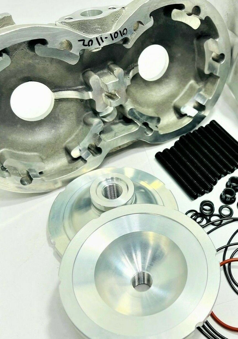 Banshee 611 554 583 DM Cylinder Head 32cc Domes O-rings 10 mil Top End Shell