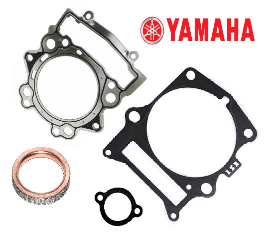 15+ Raptor 700 OEM Top End Gaskets Head Base Tensioner Exhaust Yamaha Gasket Kit