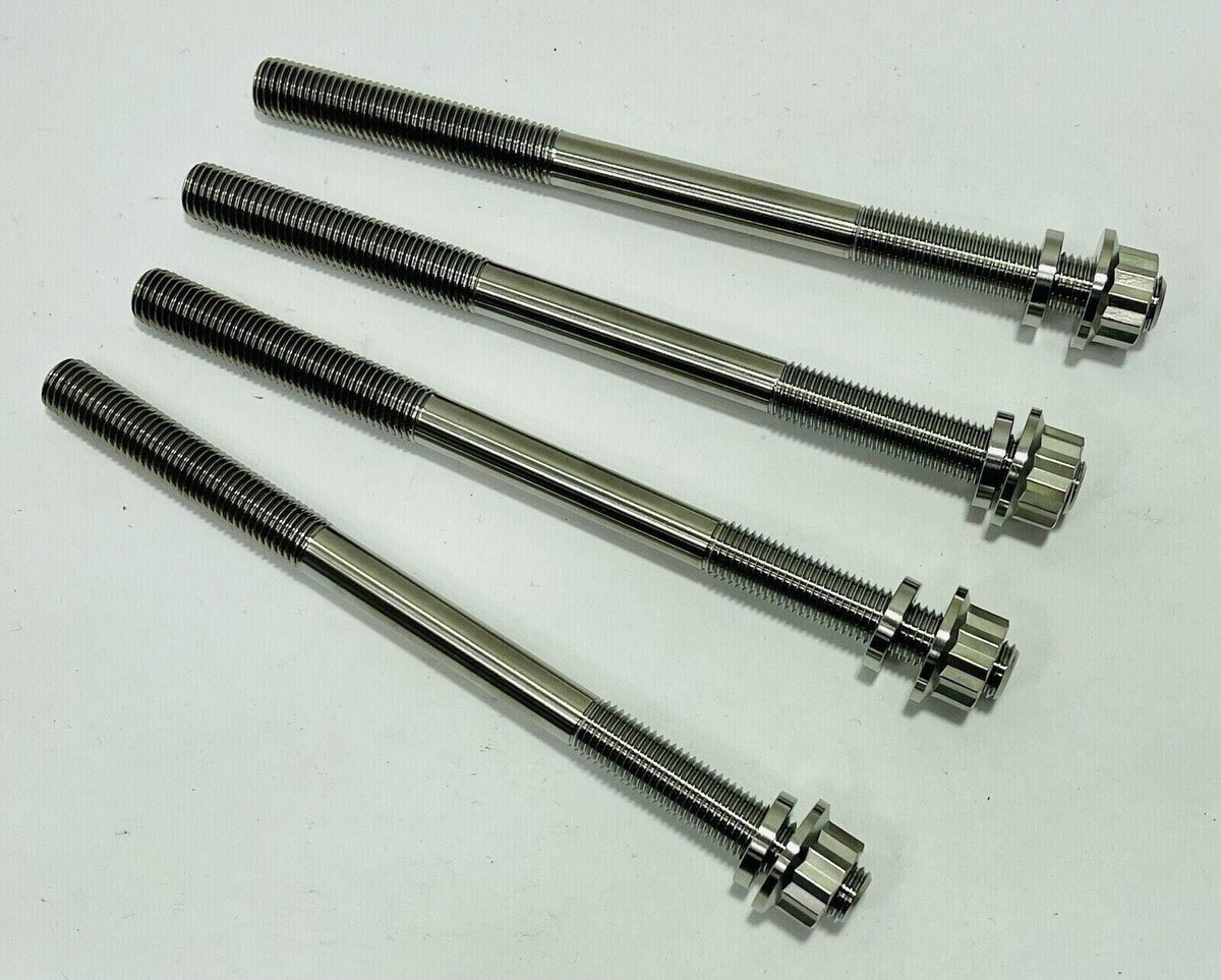 Raptor Rhino Grizzly 660 Titanium Cylinder Studs Strongest Best Ti Cas — BPRATV