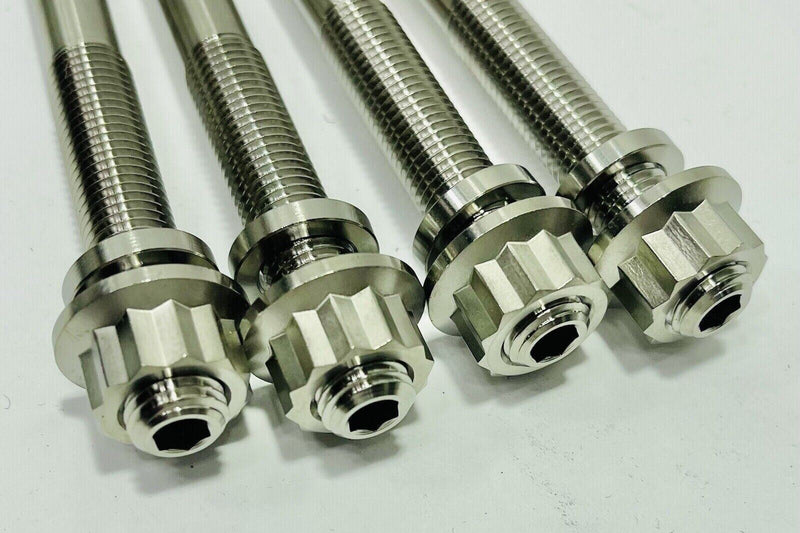 Raptor Rhino Grizzly 660 Titanium Cylinder Studs Strongest Best Ti Case Stud Kit