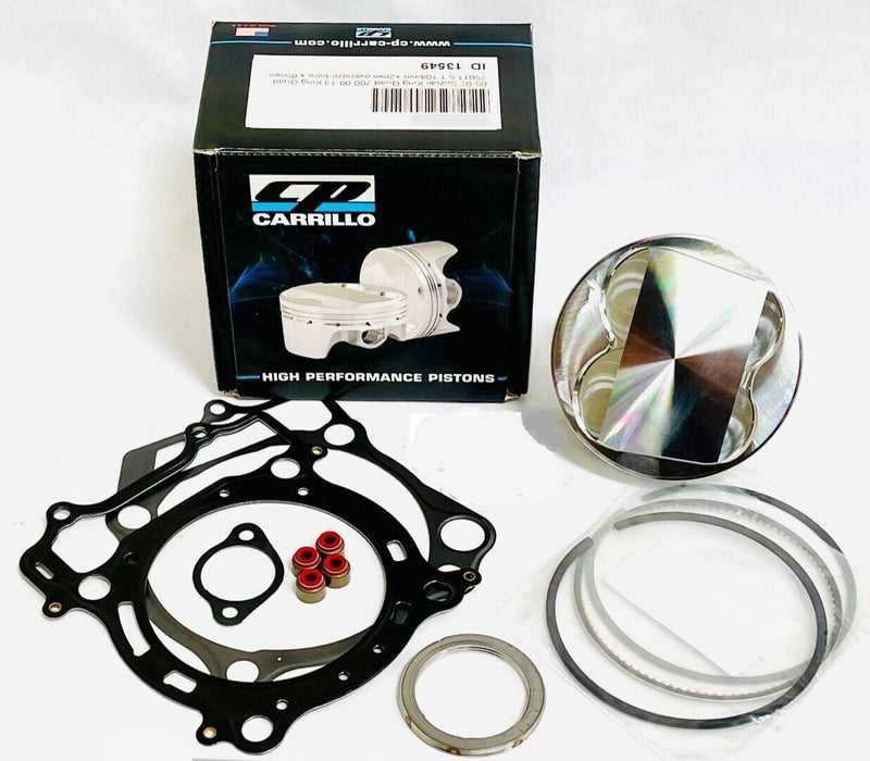 King Quad 700 CP Piston Stock Bore 102mm CP-Carrillo Gaskets Head Gasket Kit Set