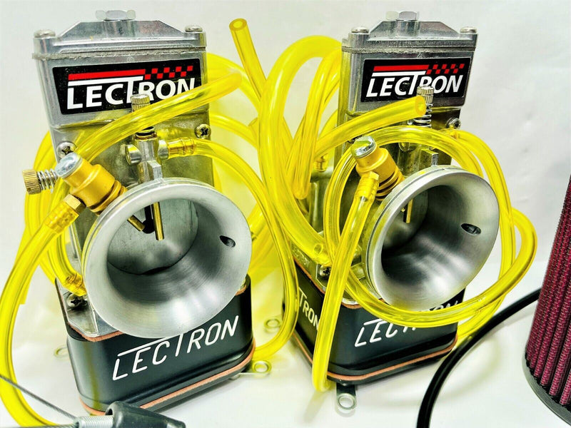 Banshee 611 DM Big Bore 48mm Lectron Alky Drag Carbs Alcohol Carburetor Set Kit