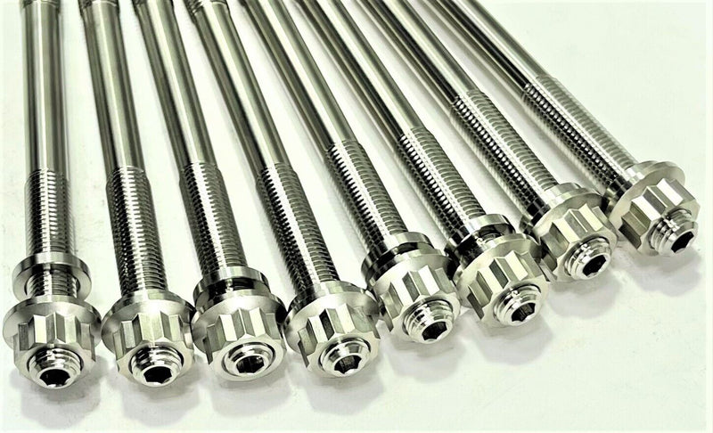 Wildcat 1000 X 4X Titanium Cylinder Head Stud Bolts Ti Studs Bolt Upgrade Kit