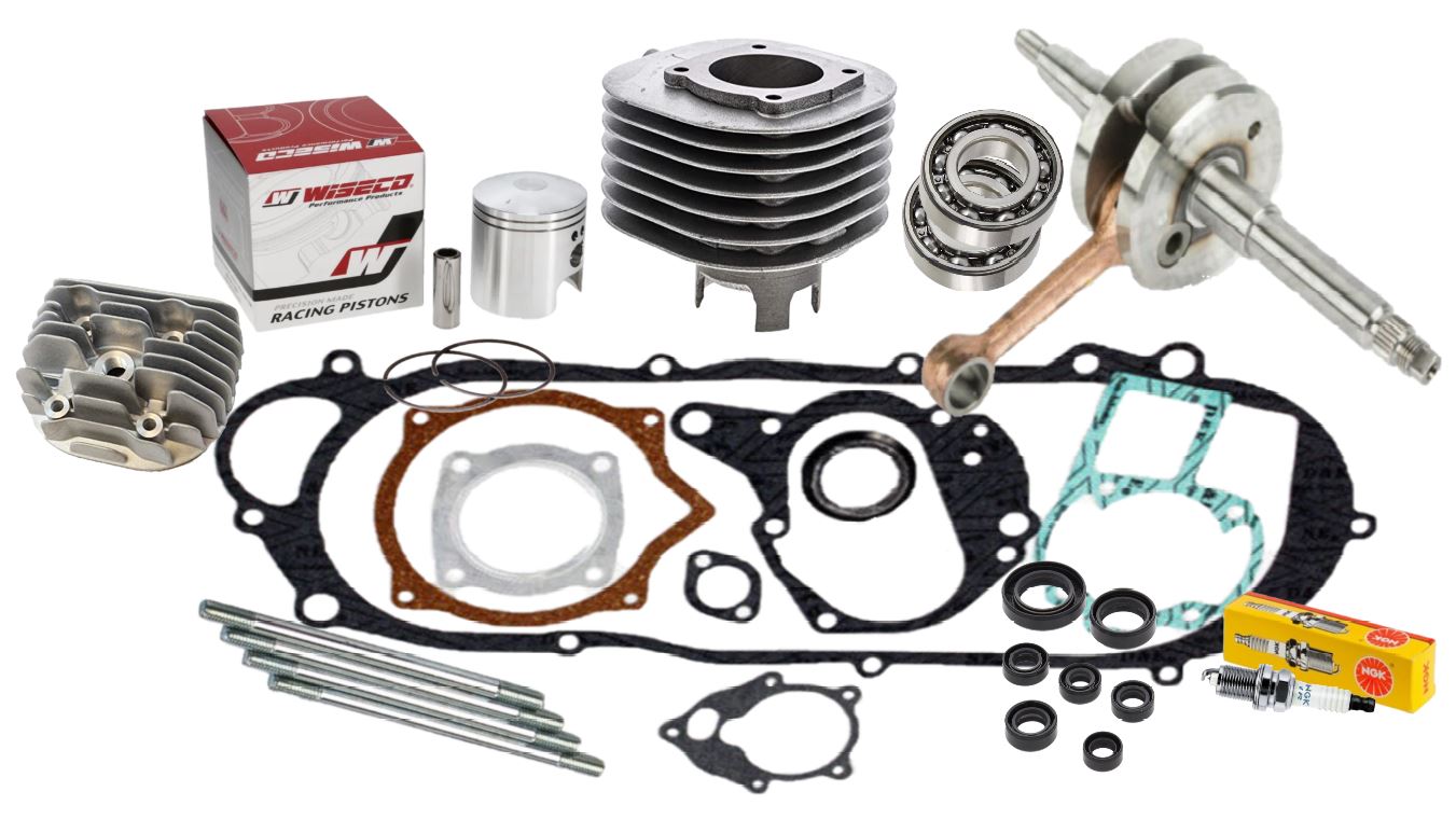 Best KFX80 LT80 LT-80 Complete Rebuild Kit Crank Top Bottom End