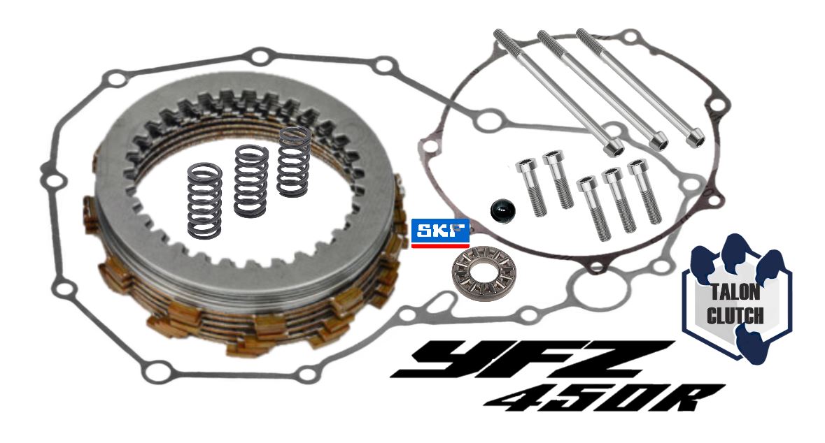 2014+ YFZ450R YFZ 450R Talon Clutch Cover Gasket Titanium Bolts OEM Replacement