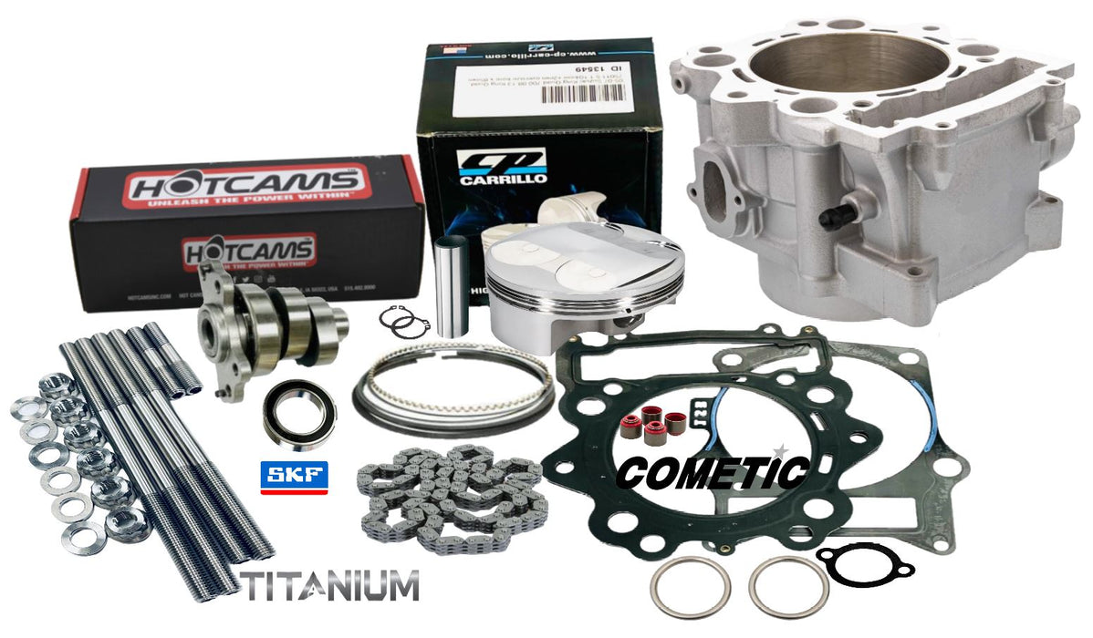 09+ Raptor 700 Top End Rebuild Kit Hotcam Stock Cylinder Piston Stage 1 Hot Cam