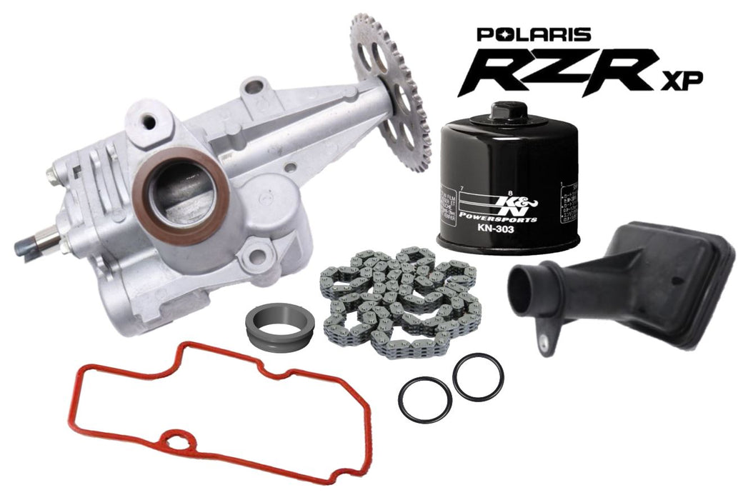 14-17 Polaris 3023491 1204762 XP 1000 Oil Pump Pickup Chain Filter Change Kit