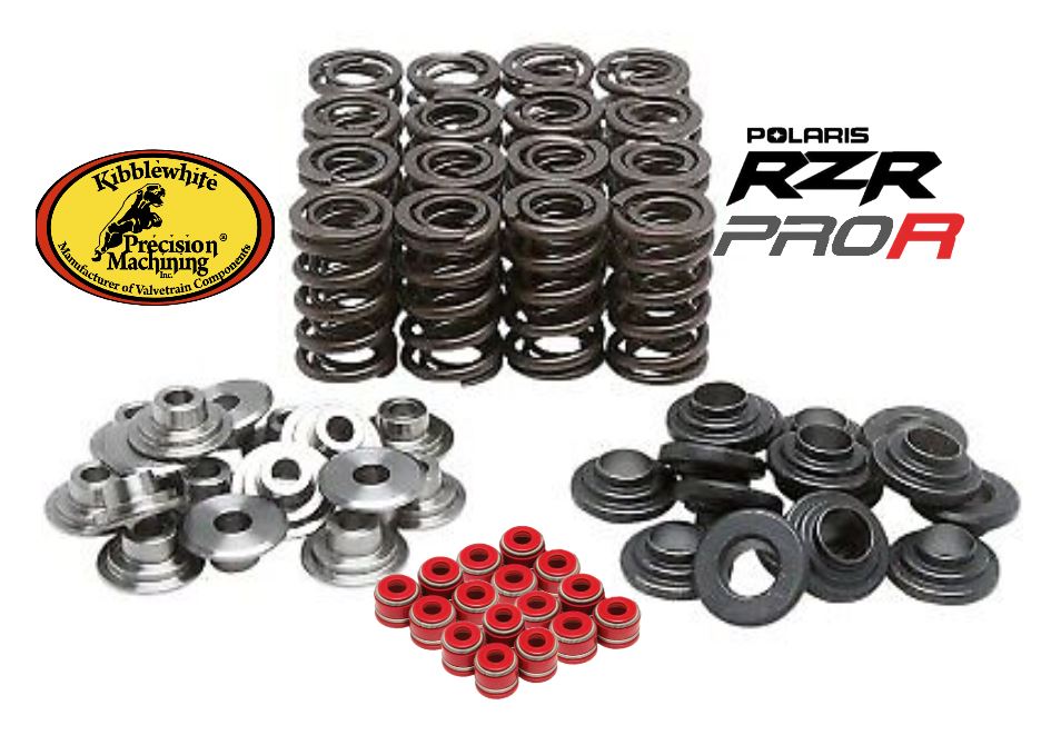 Polaris RZR Pro R Valve Spring Kit Kibblewhite Racing Springs Ti Retainers Seals
