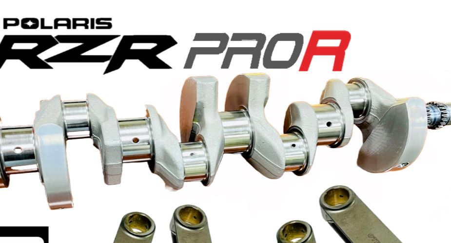 Polaris RZR Pro R Rebuild Kit Top Bottom Carrillo Rods Crank Complete Assembly