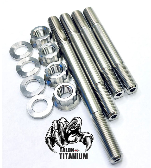 Best 400EX 400X XR400 Cylinder Head Studs ALL TITANIUM Stud Bolt Nut Upgrade Kit