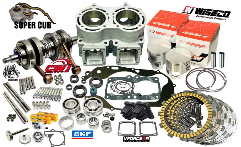 Banshee 521 10mm Super Cub Supercub Motor Engine Top Bottom End Assembly Rebuild