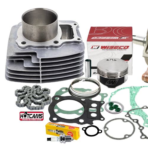 TRX 350 Rancher Rebuild Kit Top Bottom End Rebuilt Motor Engine Assembly Redo