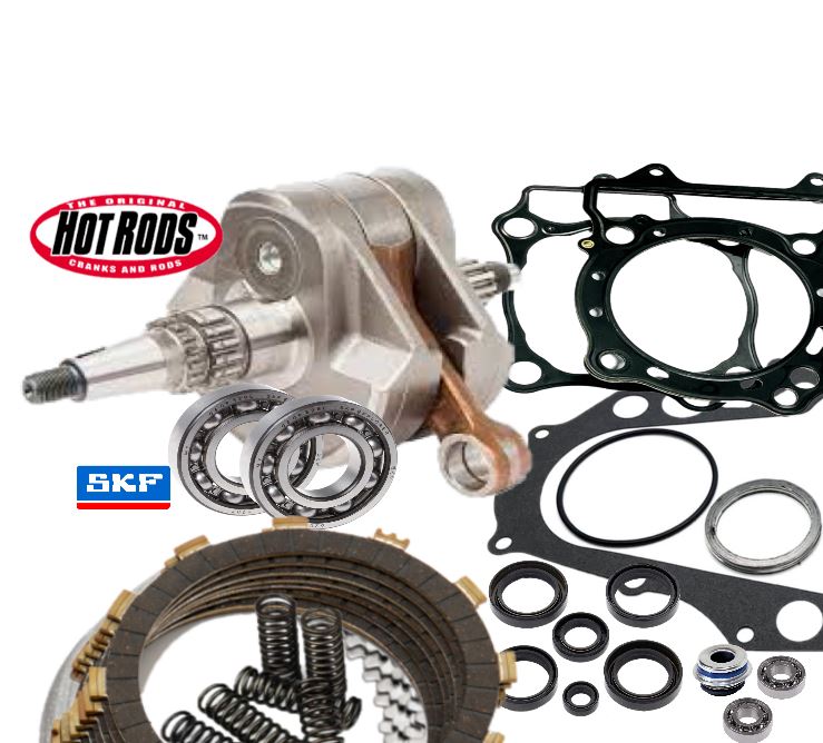 LTZ400 Z400 94m Big Bore Rebuild Kit +4 Cylinder Piston Top Bottom End Rebuild