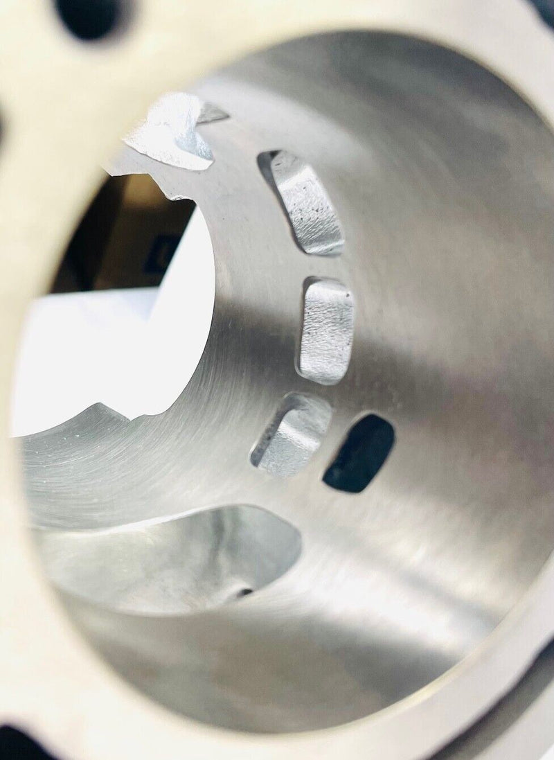 Banshee Ported 472 Super Cub Polished Cylinder Head 4mm Supercub Top End Polish