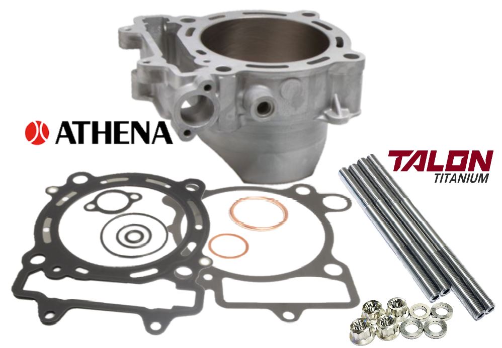 09-15 KX450F Athena Big Bore Cylinder Head Studs Top End Gaskets 100mm +4 Kit