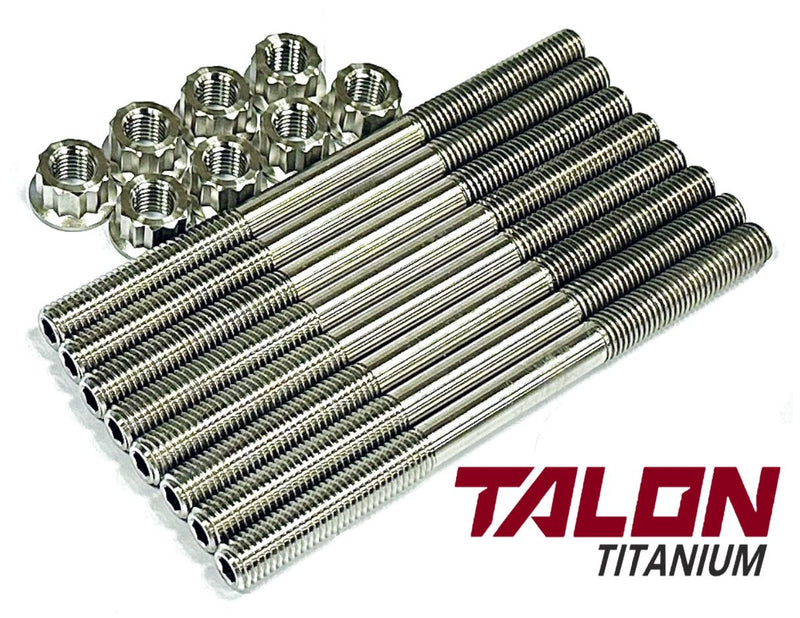 Brute Force KVF Teryx 750 Ti Cylinder Head Studs TITANIUM Stud Bolt Nut Kit Set