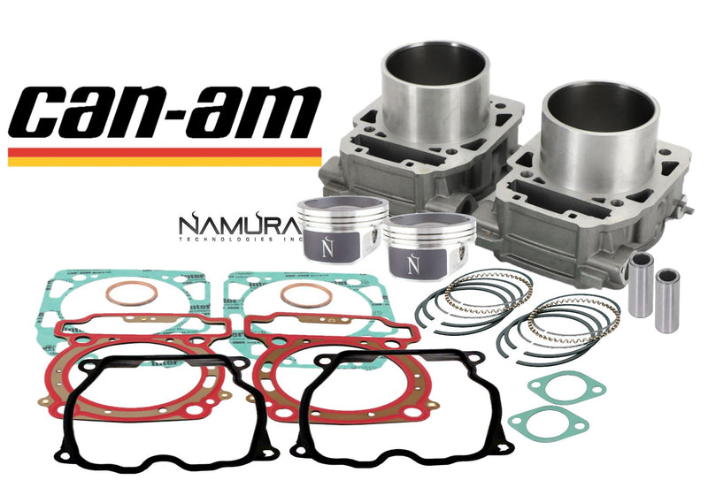 Can Am Outlander 850 Top End Rebuild Kit 94 OEM Cylinders Replacement Piston Set