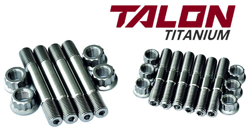 YZ250 YZ 250 Two Stroke TITANIUM Cylinder Head Studs Ti Stud Bolt Kit Nuts Set
