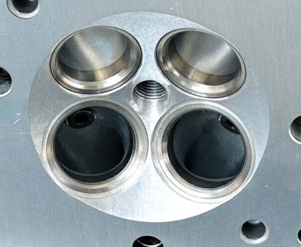 400EX Ported Cylinder Head Porting Assembled +1 Valves Kibblewhite 1mm Valve Kit