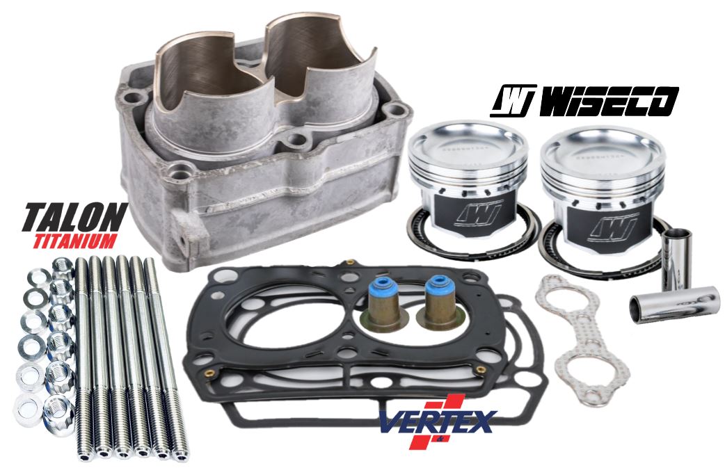 08 09 10 RZR RZR-S 800 Top End Rebuild Kit Complete Cylinder Upper Assembly