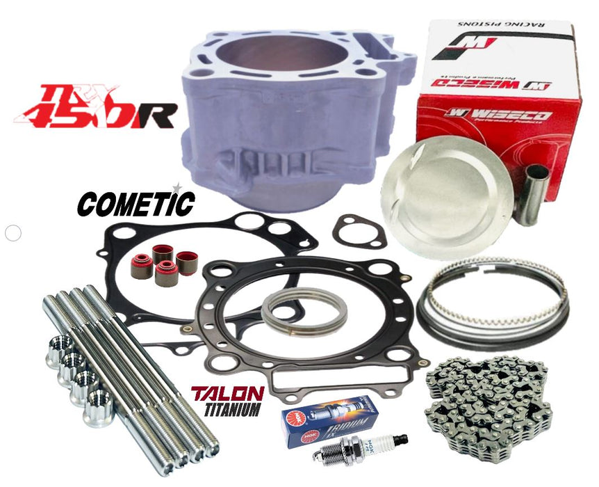 04 05 TRX450R 97mm Hi Comp Big Bore Kit 13.5:1 Race Gas 479cc Top End Rebuild