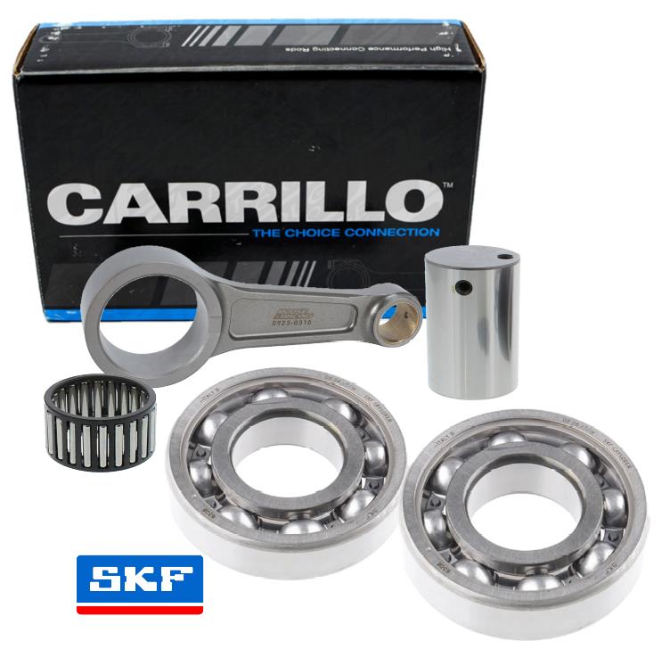 Raptor 700 Hotrods 4178 Stroker Crank CP Carrillo Rod 5mm Crankshaft Rebuild Kit