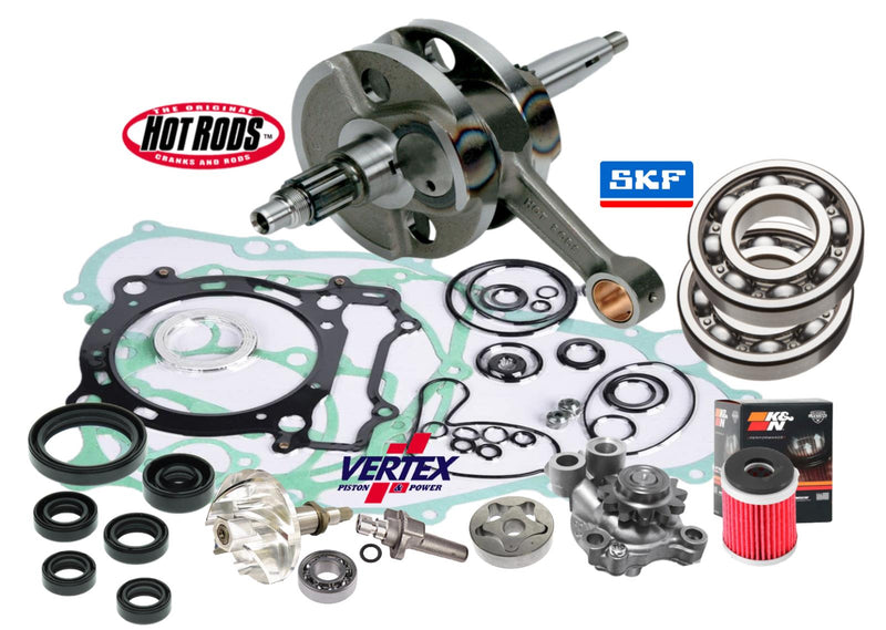 YFZ450 Stroker Crank Balancer +3 Hotrods Crankshaft Oil Pump Upgrade Rebuild Kit