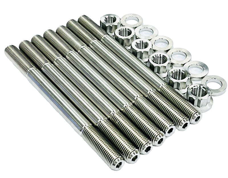 Ducati 76610551D Studs TITANIUM Case Cylinder Head Stud Kit Monster Hypermotard