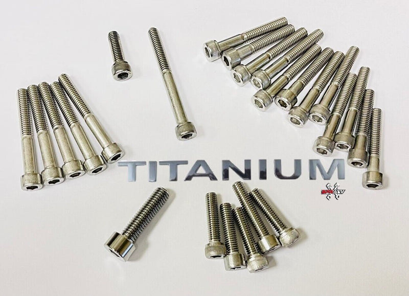 06+ TRX450R TRX 450R Titanium Bolt Kit Ti Clutch Cover Right Side Case Cover