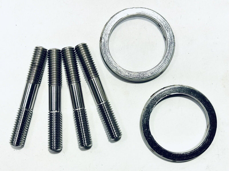 06-14 Grizzly 700 TITANIUM Exhaust Studs Ti Head Pipe Cylinder Head Stud Nut Kit
