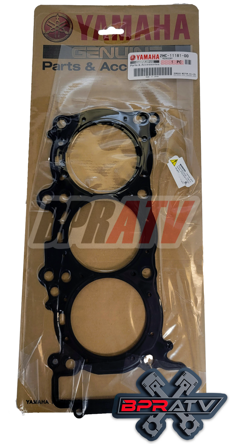 YXZ1000R YXZ 1000 Stock Bore 80mm 10.5:1 TURBO CP Pistons Yamaha OEM Head Gasket