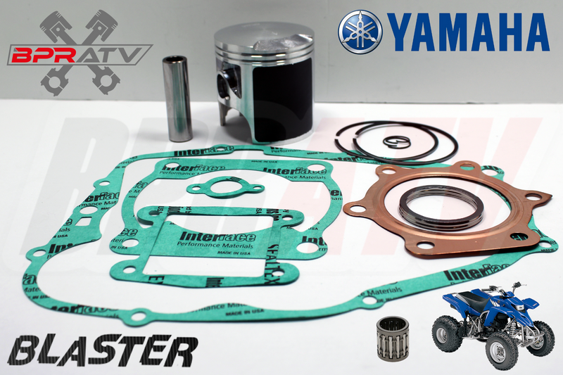 Yamaha Blaster 200 YFS 200 66mm Stock Bore Piston Kit COMPLETE Gasket Kit 88-06