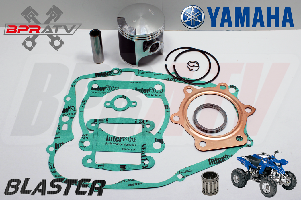 BEST Yamaha Blaster 200 YFS 200 66mm Stock Bore Piston Kit & COMPLETE Gasket Kit
