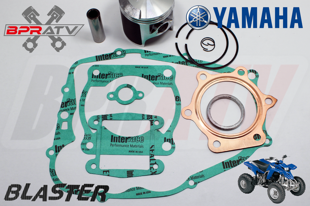 BEST Yamaha Blaster 200 YFS 200 66mm Stock Bore Piston Kit & COMPLETE Gasket Kit